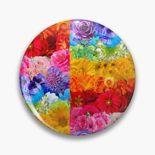 Item preview, Off-Kilter Floral Rainbow designed and sold by UselessMarshmallow.