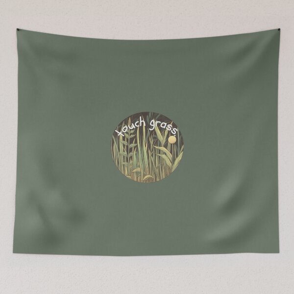 Item preview, touch grass designed and sold by ArtByLuminance.