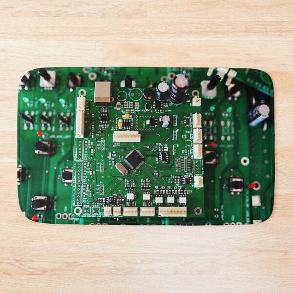 Item preview, circuit board electronic computer hardware technology motherboard digital chip designed and sold by Lefteris Betsis.