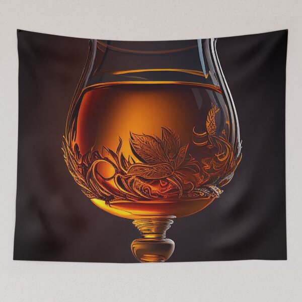 Aperçu de l'œuvre Glass of Brandy créée et vendue par DigitizedArt.