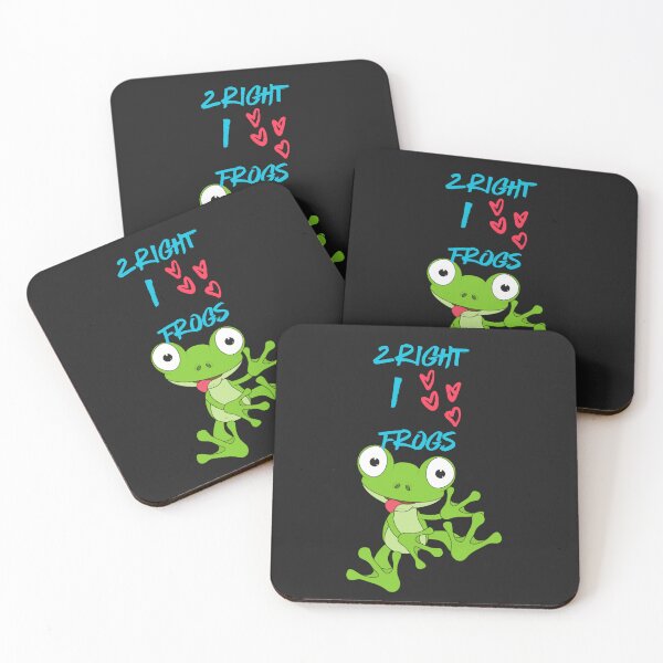 Item preview, 2 RIGHT I LOVE FROGS designed and sold by Kezmich Works.