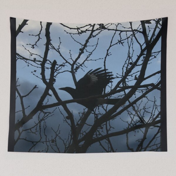 Item preview, Pied Currawong Silhouette DPG150613 designed and sold by CSteenArt.