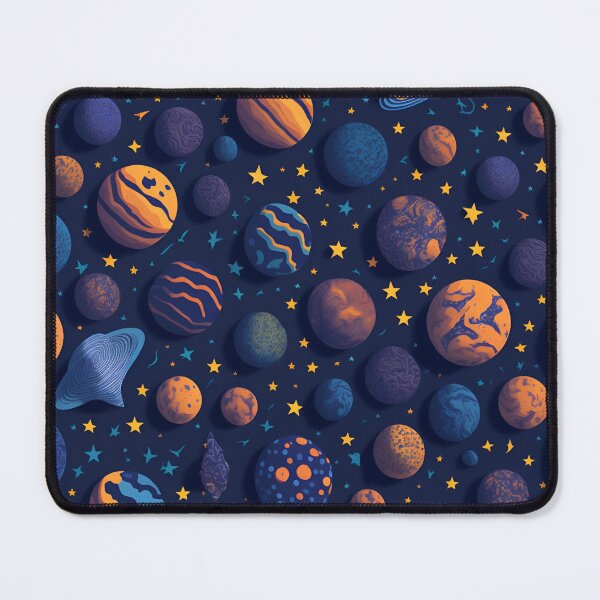Item preview, Colorful Planets Pattern - Space Themed Design designed and sold by Diegos-.