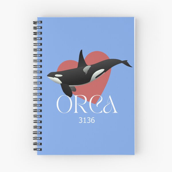 Item preview, Orca Heart Sticker designed and sold by O.R.C.A. 3136.