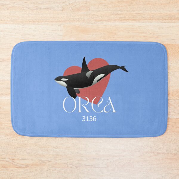 Item preview, Orca Heart Sticker designed and sold by O.R.C.A. 3136.
