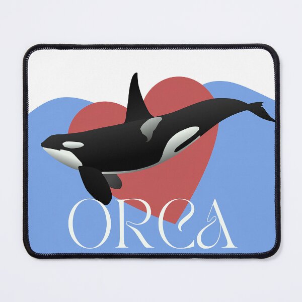 Item preview, Orca Heart Sticker designed and sold by O.R.C.A. 3136.