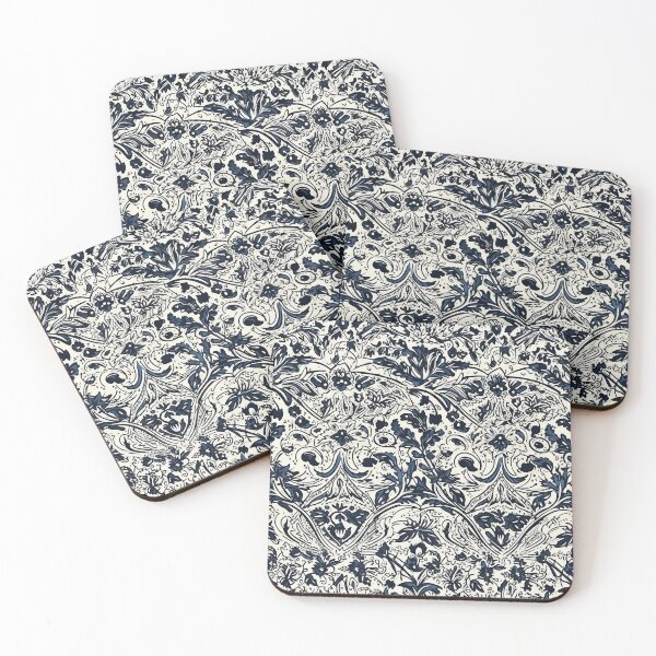 Item preview, Floral Blue and White designed and sold by Zialum.