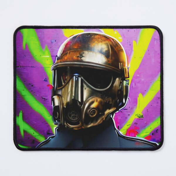 Item preview, Retro futuristic military astronaut | retro aesthetics designed and sold by spinolator.