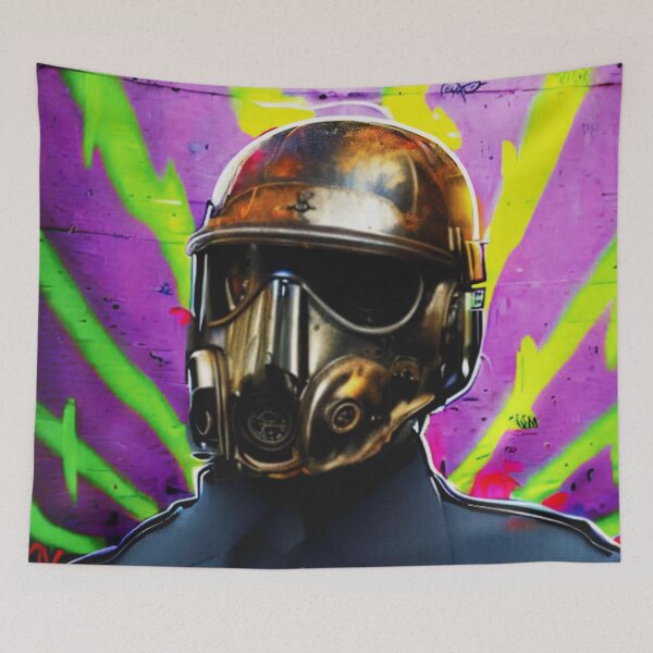 Item preview, Retro futuristic military astronaut | retro aesthetics  designed and sold by spinolator.