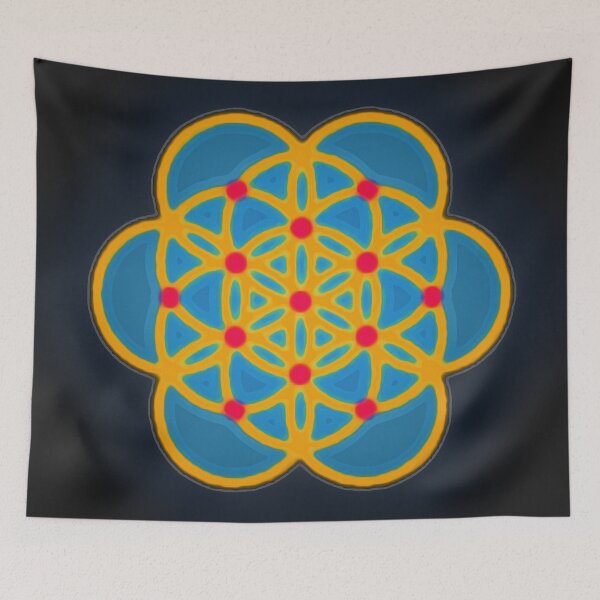 Item preview, Seed of Life primary colours designed and sold by Espiridion.