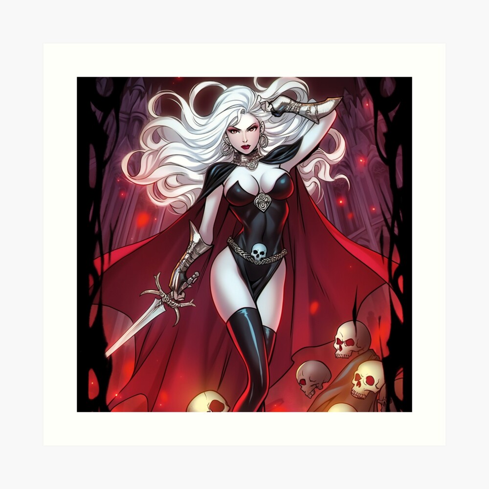 Lady Death comic style