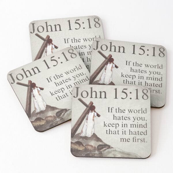Item preview, John 15:18 designed and sold by debradeka.