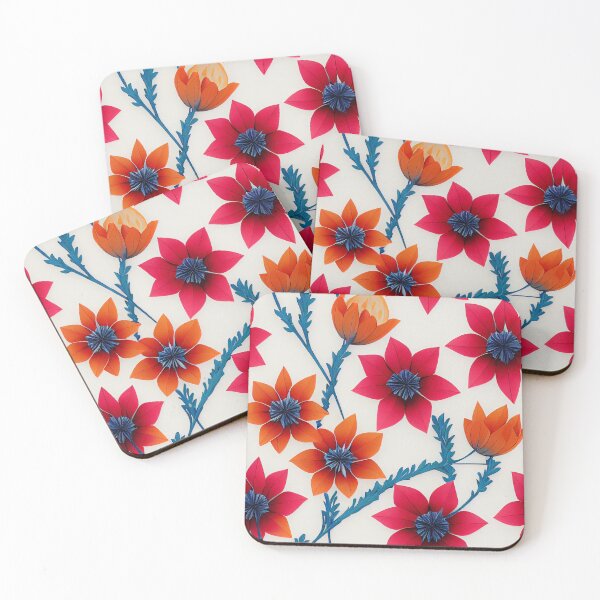 Item preview, Winter Flowers CraftPaper 1 designed and sold by PinetumDesigns.