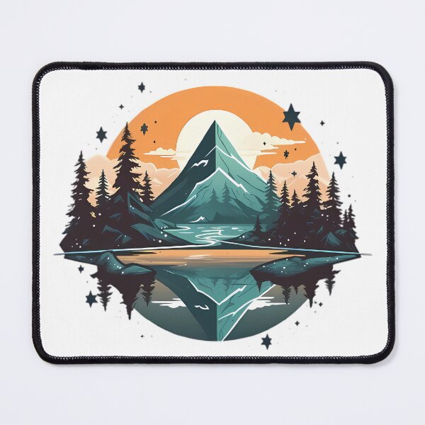 Item preview, Star Lake on a Calm Summer Night T-Shirt designed and sold by DonDiLuca.