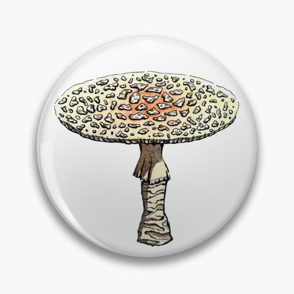 Item preview, watercolor mushroom designed and sold by lauren nicholas.