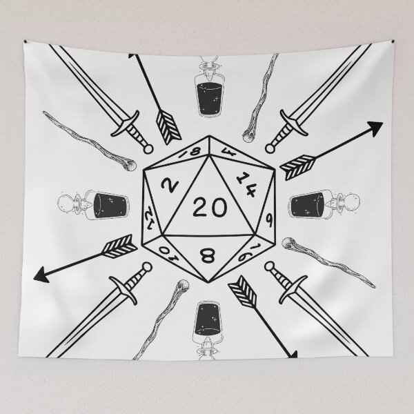 Item preview, D20 & weapons  designed and sold by jechaiyells.