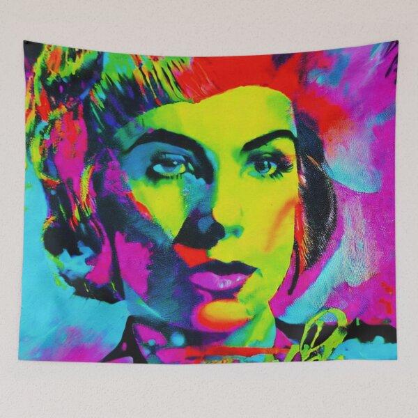 Item preview, Abstract portrait | Digital art | pop/street art aesthetic designed and sold by CiceroSpin.