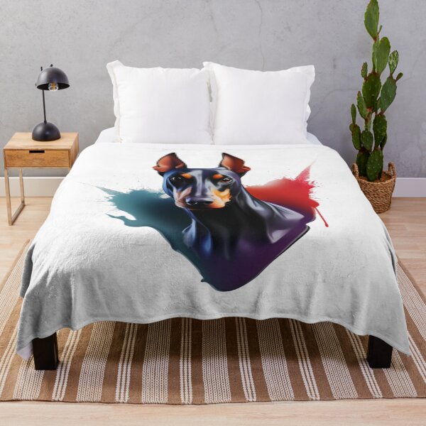 Item preview, Doberman Abstract artwork 1 designed and sold by ClawedCreations.