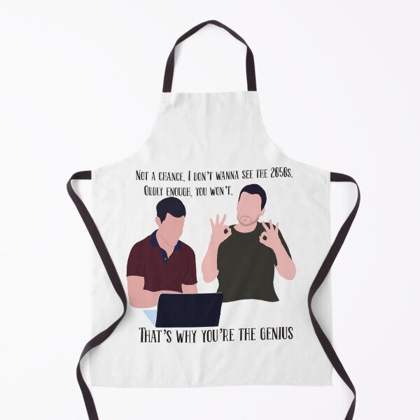 Item preview, You’re the genius - short text- New Girl designed and sold by HaleighMade.