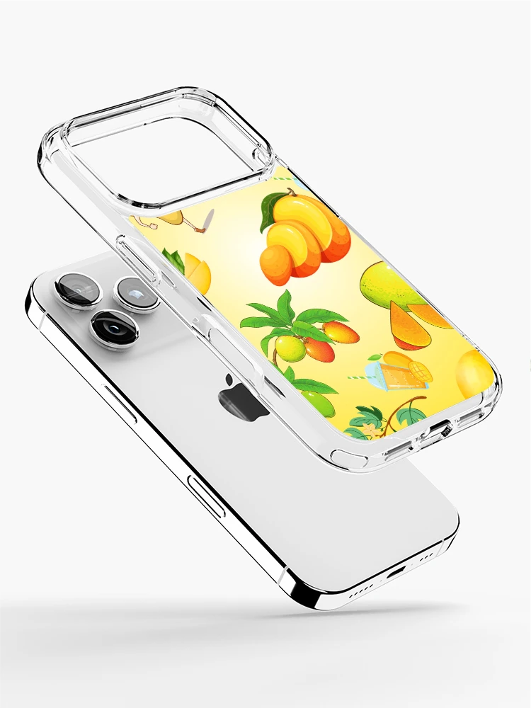 Thumbnail 2 of 5, iPhone Case, Mango seamless Pattern designed and sold by AiPatternLy.