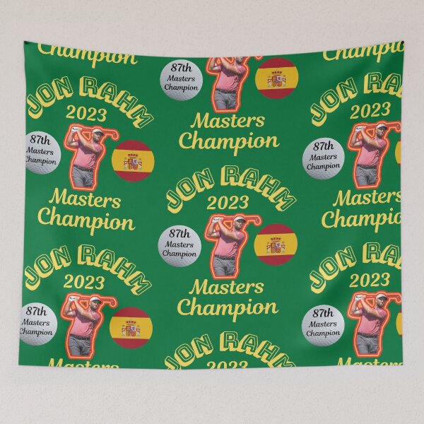 Item preview, Jon Rahm Masters Champion  designed and sold by WoodburyLake.