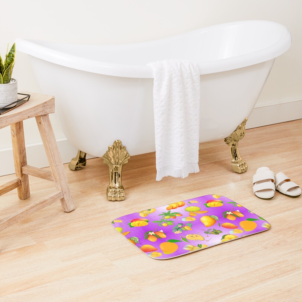 Item preview, Bath Mat designed and sold by AiPatternLy.