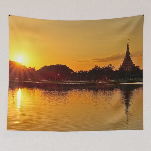 Item preview, Thailand - sunset in Khon Kaen designed and sold by franck380.