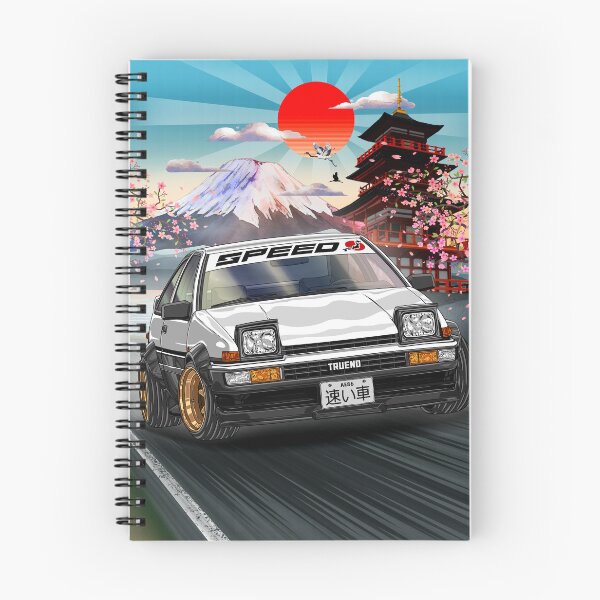 Item preview, Initial D JDM Toyota Sprinter Trueno (AE86)  designed and sold by JDM Guyvit.
