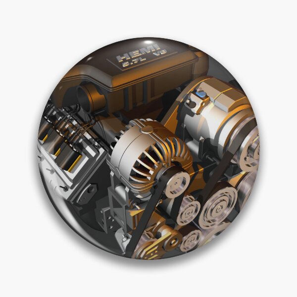 Item preview, Hemi V8 engine designed and sold by ocelotlcalli.