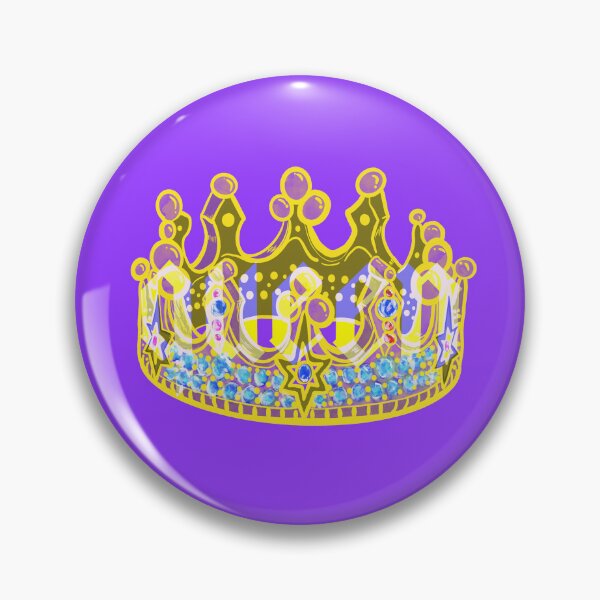 Item preview, QUEENS CROWN PURPLE designed and sold by GIVENGRACE.ART.