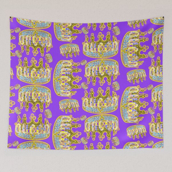 Item preview, QUEENS CROWN PURPLE designed and sold by GIVENGRACE.ART.