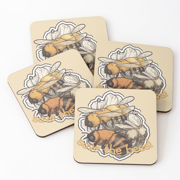 Item preview, Save the Bees! designed and sold by ArtByLuminance.