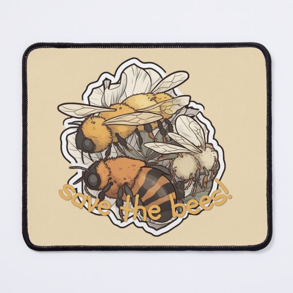 Item preview, Save the Bees! designed and sold by ArtByLuminance.