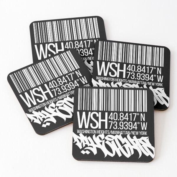 Item preview, Washington Heights, Manhattan, NY (white) designed and sold by ICYMI-DZNS.