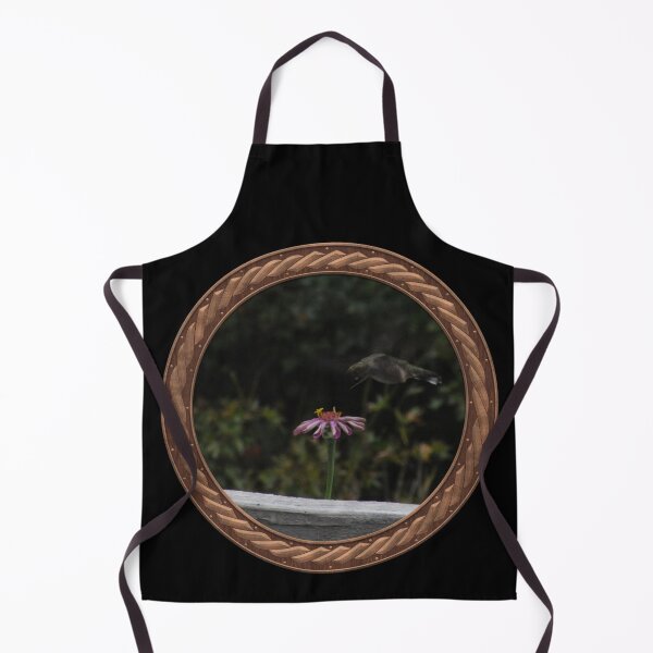 Item preview, Ruby-Throated Hummingbird Photography in Celtic Circle Frame 9 designed and sold by Swabcraft.