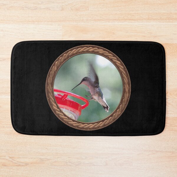 Item preview, Ruby-Throated Hummingbird Photography in Celtic Circle Frame 10 designed and sold by Swabcraft.