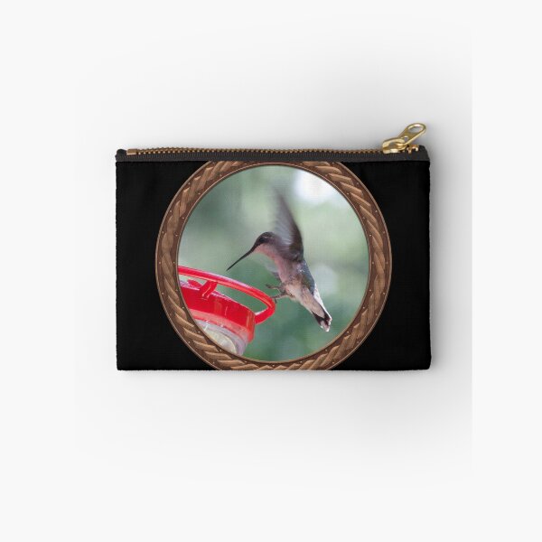 Item preview, Ruby-Throated Hummingbird Photography in Celtic Circle Frame 10 designed and sold by Swabcraft.