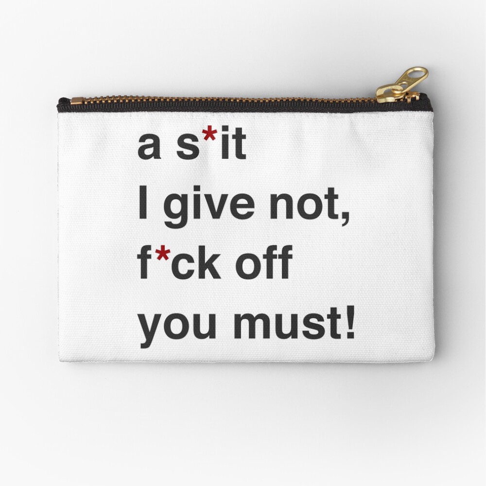 Item preview, Zipper Pouch designed and sold by StudioDestruct.