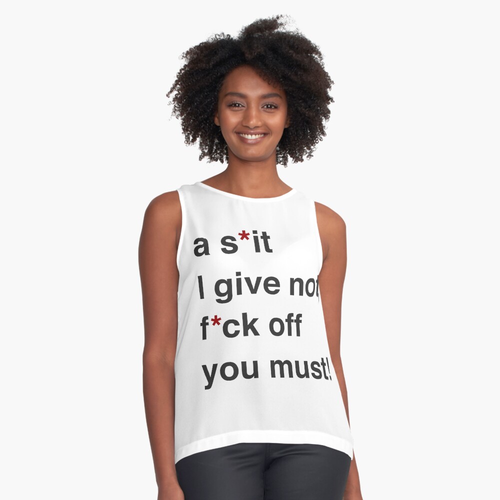 Item preview, Sleeveless Top designed and sold by StudioDestruct.