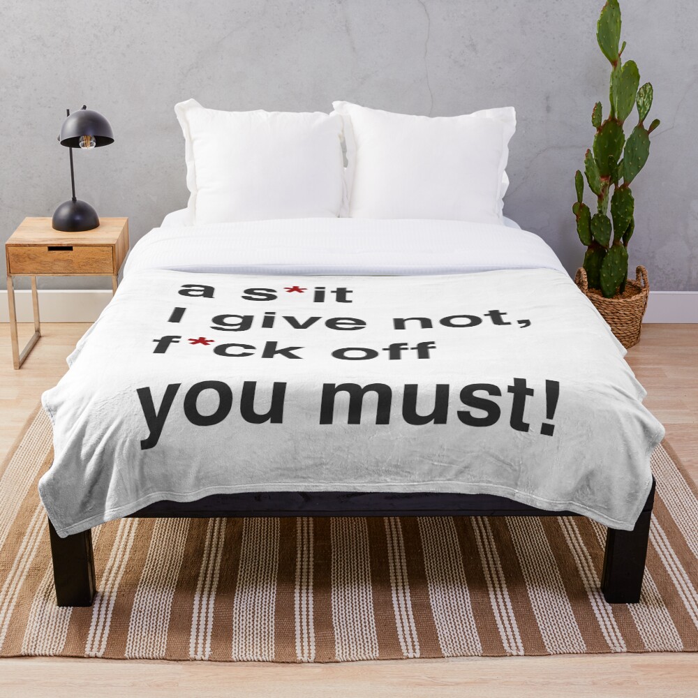 Item preview, Throw Blanket designed and sold by StudioDestruct.