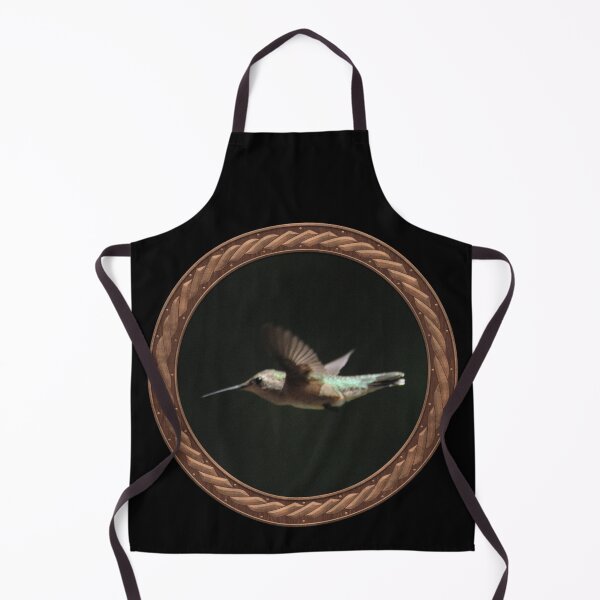 Item preview, Ruby-Throated Hummingbird Photography in Celtic Circle Frame 11 designed and sold by Swabcraft.