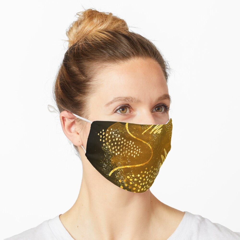 Item preview, Flat Mask designed and sold by stillnessgifts.
