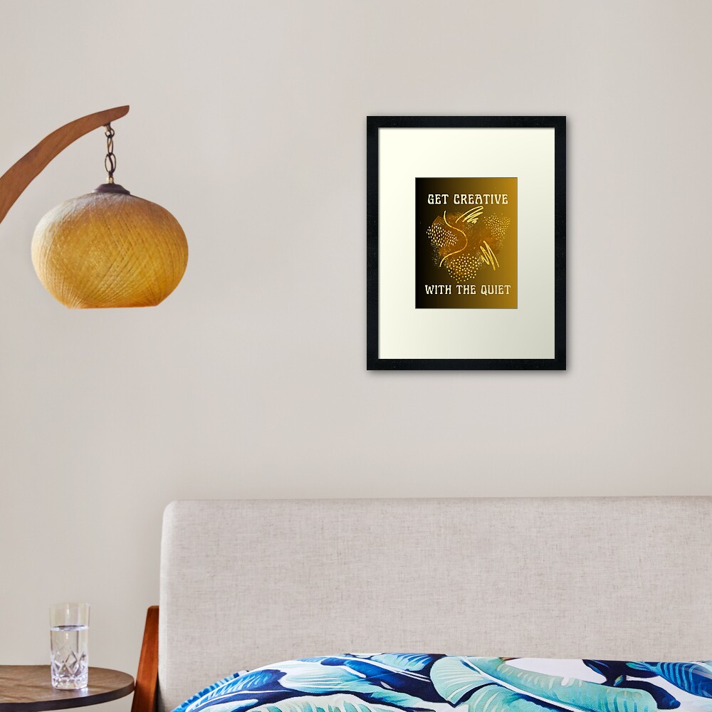 Item preview, Framed Art Print designed and sold by stillnessgifts.