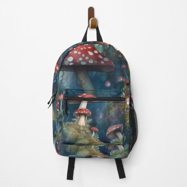 Item preview, Magic Watercolor Mushroom Fairy Forest  designed and sold by EarthyTones.