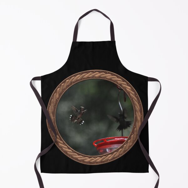 Item preview, Ruby-Throated Hummingbird Photography in Celtic Circle Frame 14 designed and sold by Swabcraft.