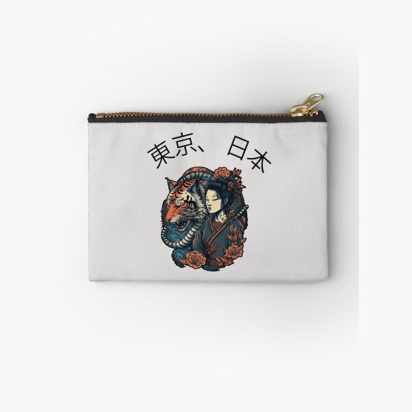 Item preview, Tokyo, Japan, Tiger and geisha drawing. Japanese culture art. designed and sold by paulo silveira.