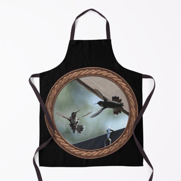 Item preview, Ruby-Throated Hummingbird Photography in Celtic Circle Frame 18 designed and sold by Swabcraft.