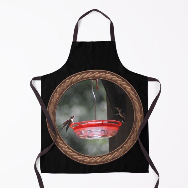 Item preview, Ruby-Throated Hummingbird Photography in Celtic Circle Frame 19 designed and sold by Swabcraft.