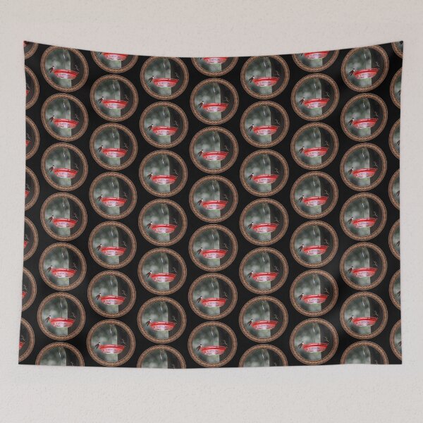 Item preview, Ruby-Throated Hummingbird Photography in Celtic Circle Frame 19 designed and sold by Swabcraft.