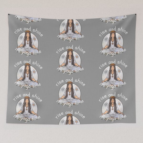 Item preview, Its Yoga Time designed and sold by ArtByLuminance.